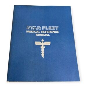 Vintage 1977 Star Trek Star Fleet Medical Reference Manual Ballantine Books 2nd